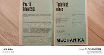 Predám retro fotoaparát fotoblesky a expozimeter - 2