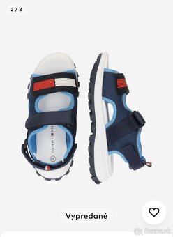 Sandále Tommy Hilfiger v.38 s visačkou - 2