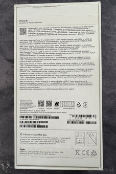 NOVÝ Apple iPhone 16 128 GB Black - záruka 2 roky - 2