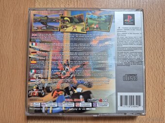 Predám hru na PS1 Crash Team Racing - 2
