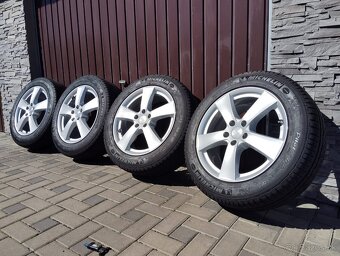 Zimná sada hliníkové disky 5x112 + pneumatiky 235/55 R18 - 2