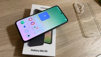 Vymenim Samsung A56 tmavy 128gb kupeny v o2 - 2