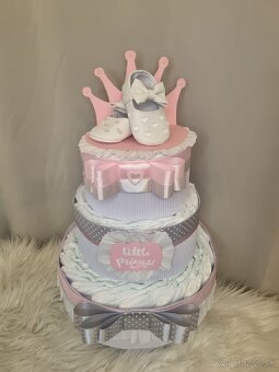 Darčeky pre mamičky Plienkové torty a iné - 2