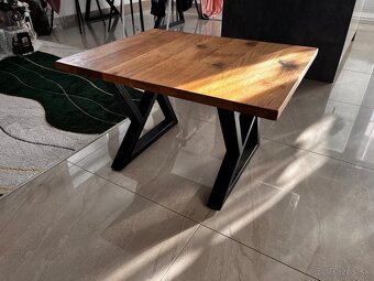 Stolik konferenčný drevený dub - 2