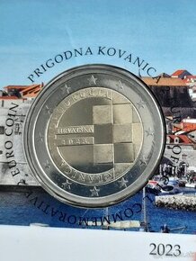 2€ Chorvátsko 2023 v karte - 2