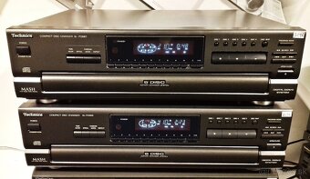 Seria 4x 5-diskovy CD prehravac TECHNICS prevodnik MASH= Cd7 - 2