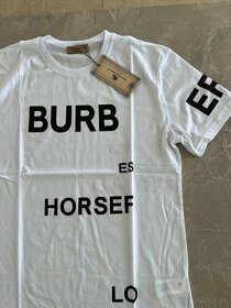 Burberry pánske tričko biele - 2