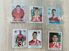 Futbalové kartičky a nálepky - Cristiano Ronaldo - 2