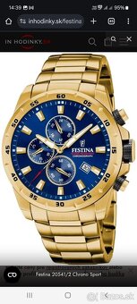 Panske hodinky Festina - 2