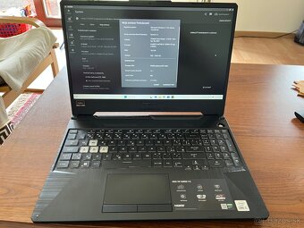 Herný notbok Asus TUF Gtx 1650 - 2
