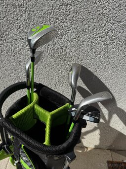 Predám detský golfový set MKids Golf Pro Green – pravá ruka, - 2
