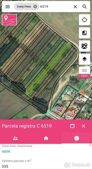 Vinica 535 m2, 3 rady hrozna PREDAJ/PRENÁJOM - 2