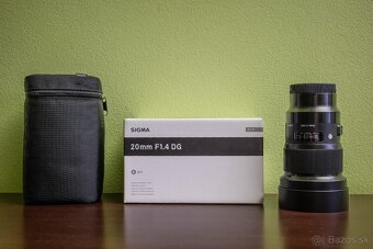 Predám Sigma 20mm f/1.4 DG HSM Art (L-mount) - 2
