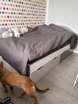 Postel 120 cm Drevona - 2