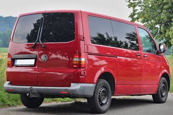 VW Transporter T5 1,9 TDI, 9 míst, klimatizace, STK 12/2026 - 2