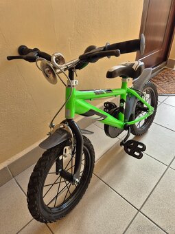 Detský bicykel 16 s pomocnými kolieskami - 2