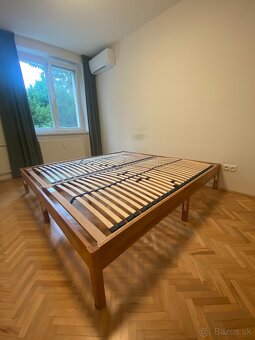 Predam dreveny ram postele 200x200cm + rosty - 2