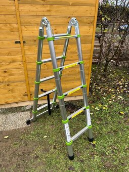 Fieldmann TELESKOPICKÝ REBRÍK 3,2 M / DVOJITÝ REBRÍK 1,6 M - 2