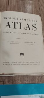Staré Atlasy zemepisny, ČSSR, školský - 2