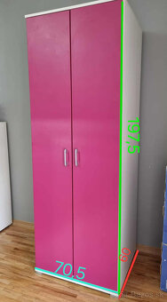 predám dievčenskú zostavu skríň - 2