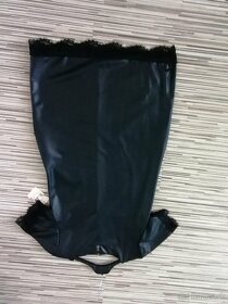 Koženkové šaty - 2