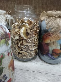 Sušené huby - 4l sklá. - 2