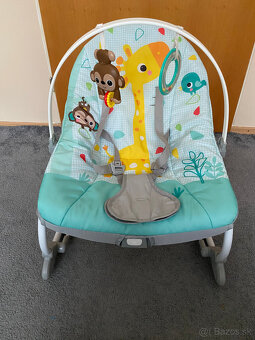 Vibrujúce lehátko pre bábätká Bright Starts - 2