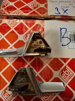 Predám vnútorné chrómové klučkyVW Golf mk3. - 2