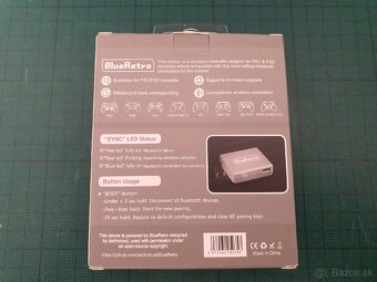 Bluetooth adaptér pre playstation 1 a PS2 - 2