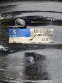 Plechove disky 16 - 5x108 - berlingo,partner,doblo,proace - 2