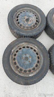 Predám zimnú sadu plecháčov 5x112 r16 Gislaved - 2