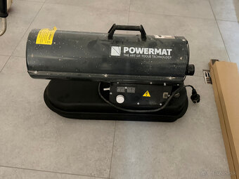 Naftový ohrievač 20kW s termostatom a LCD - 2