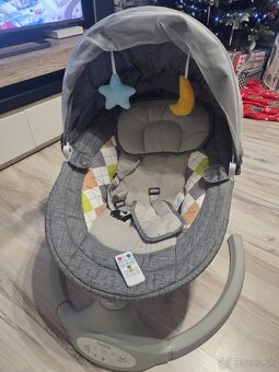 Detské elektrické húpacie kreslo/húpačka - 2