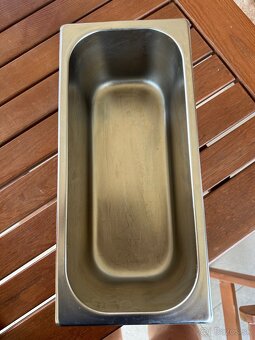 Predám zmrzlinové nerezove gastro vaničky - 2
