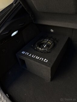 Subwoofer ESX QUANTUM QXB8 + Zosilovač - 2