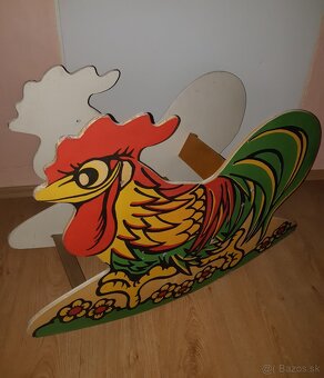 DREVENÝ HOJDAČKOVÝ KOHÚT ZA 10 € - 2