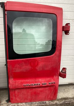 Kufrove dvere opel vivaro renault trafic krídlove - 2