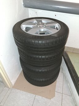 4 x disk DEZENT TD 6.0 x 15 5x100 ET38 + pneu - 2