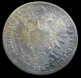 FJI. - Spolkový tolar 1867 A - 2
