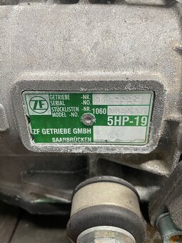 Prevodovka audi tiptronic quattro 5hp19 eyk - 2