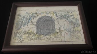 Originálny layout z dielne Studio Ghibli - 2