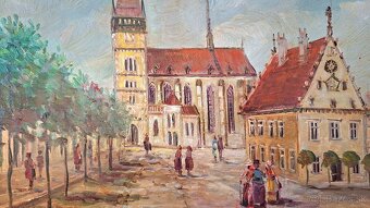 Obraz BARDEJOV 39x49 olej - 2