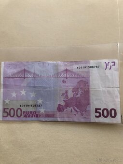 500 Eurové Bankovky - 2
