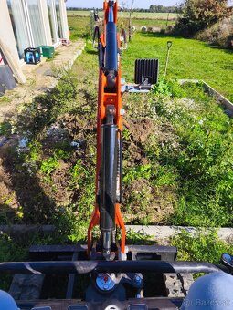 Práca s minibagrom - 2