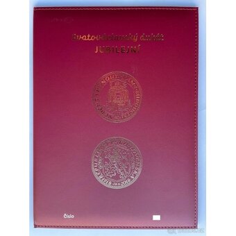 ZLATÝ ČÍSLOVANÝ JUBILEJNÍ SVATOVÁCLAVSKÝ DUKÁT 2018 - 500 ks - 2