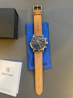 Predám štýlové pánske hodinky BENYAR watch 5102 Style - 2