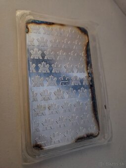 Strieborná tehla 10 oz - Royal Canadian Mint RCM - 2