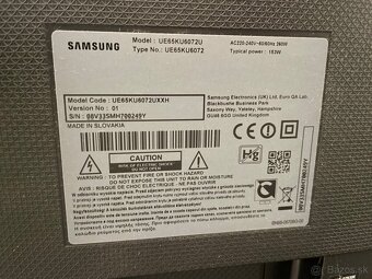 Predám Samsung LED TV 65" - 2