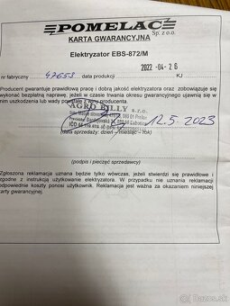 Elektrický ohradník - 2