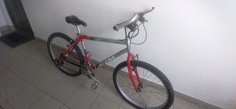 Predám horsky bicykel CTM rebel červeny 26" kolesa.radenie - 2
